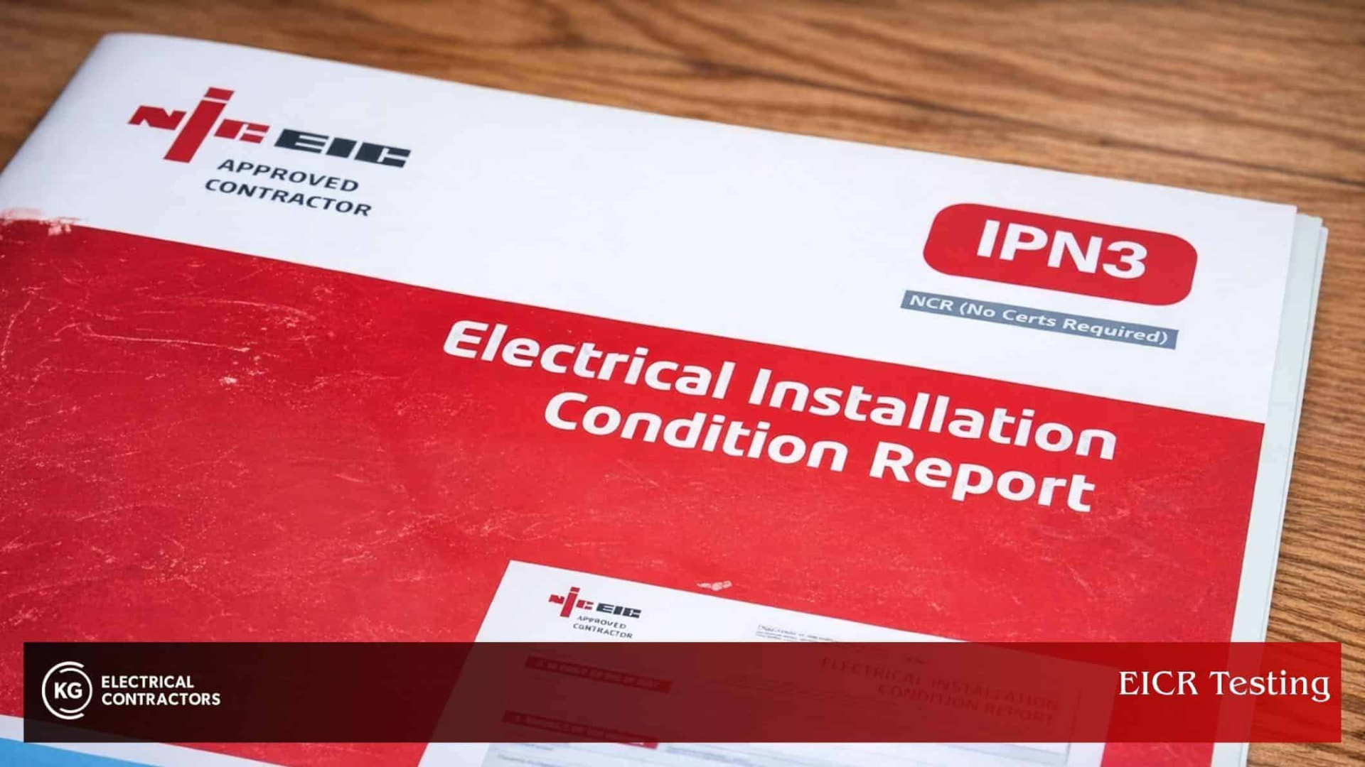 EICRs (Electrical Installation Condition Reports)